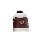New Balance 550 White Burgundy – detail materiálu | Purekickz