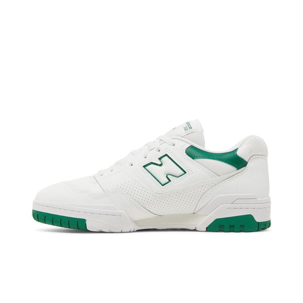 New Balance 550 White Classic Green – hlavní pohled | Purekickz