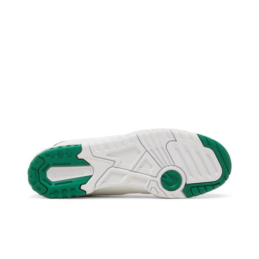 New Balance 550 White Classic Green – zadní pohled | Purekickz