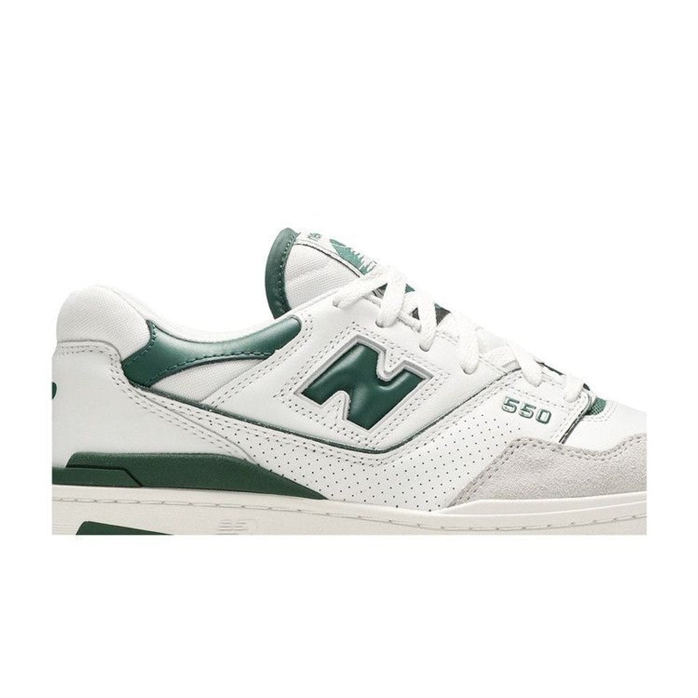 New Balance 550 White Green – detail | Purekickz