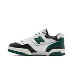 New Balance 550 White Green Black – hlavní pohled | Purekickz