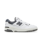 New Balance 550 White Grey Dark Grey – boční pohled | Purekickz