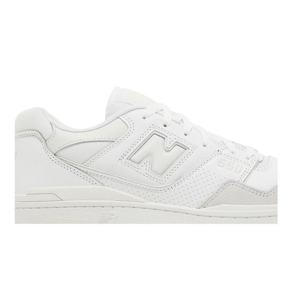 New Balance 550 White Grey Toe – detail | Purekickz