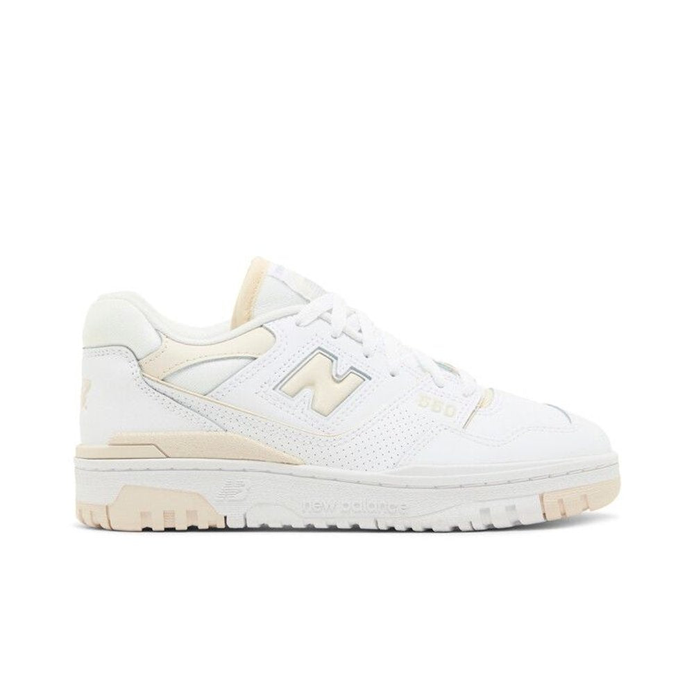 New Balance 550 White Linen (W) – boční pohled | Purekickz