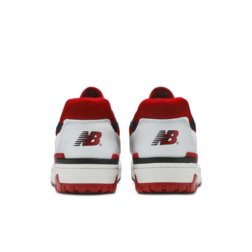 New Balance 550 White Red – podrážka | Purekickz