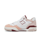 New Balance 550 White Scarlet (W) – hlavní pohled | Purekickz