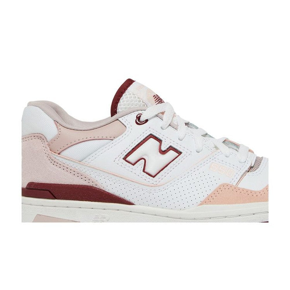 New Balance 550 White Scarlet (W) – detail | Purekickz
