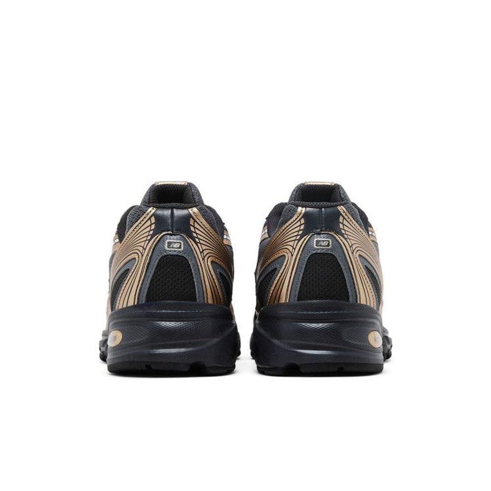 New Balance 740v2 Black Castlerock Gold Metallic