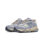 New Balance 9060 Beigetan Blue (GS) – boční pohled | Purekickz