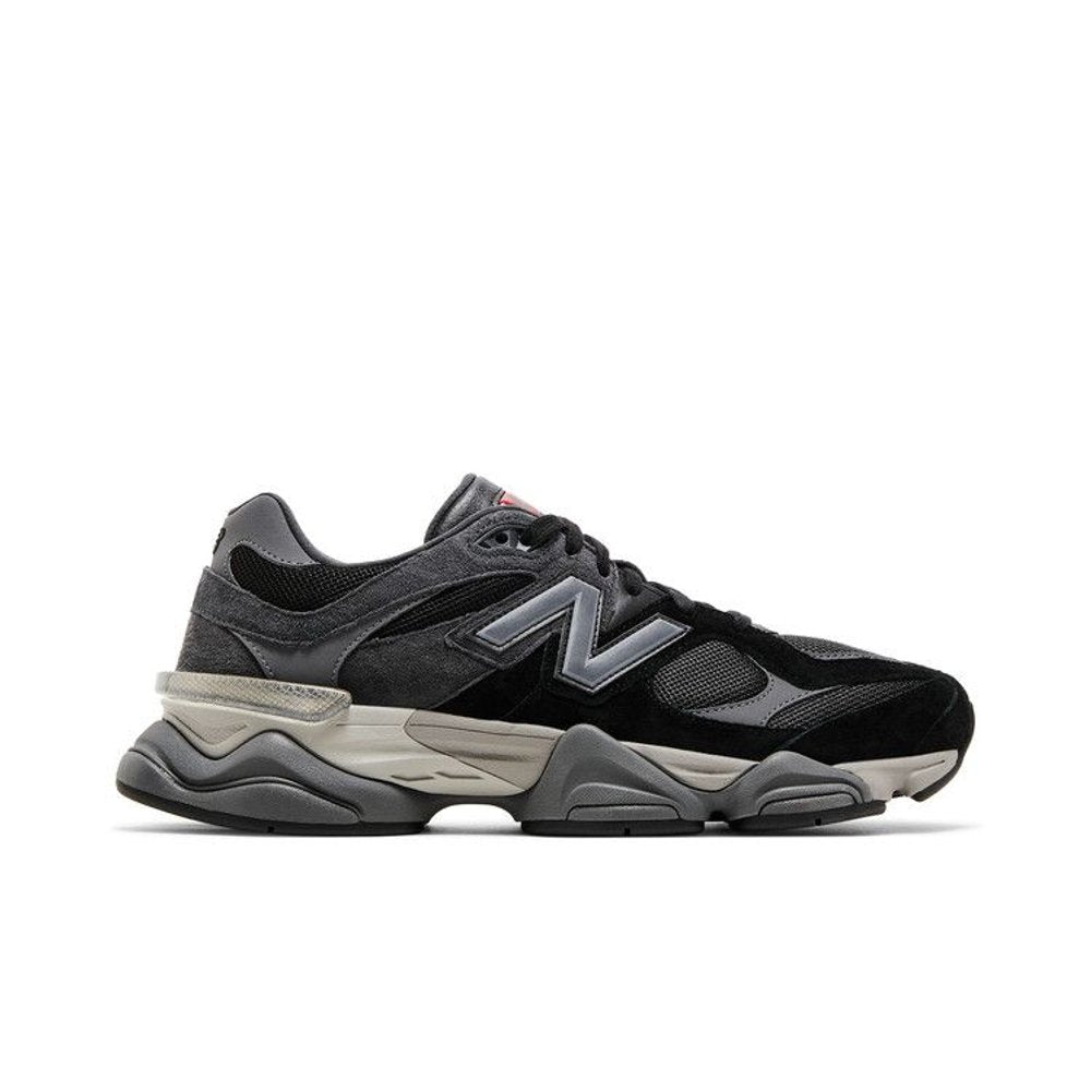 New Balance 9060 Black Castlerock Grey – boční pohled | Purekickz