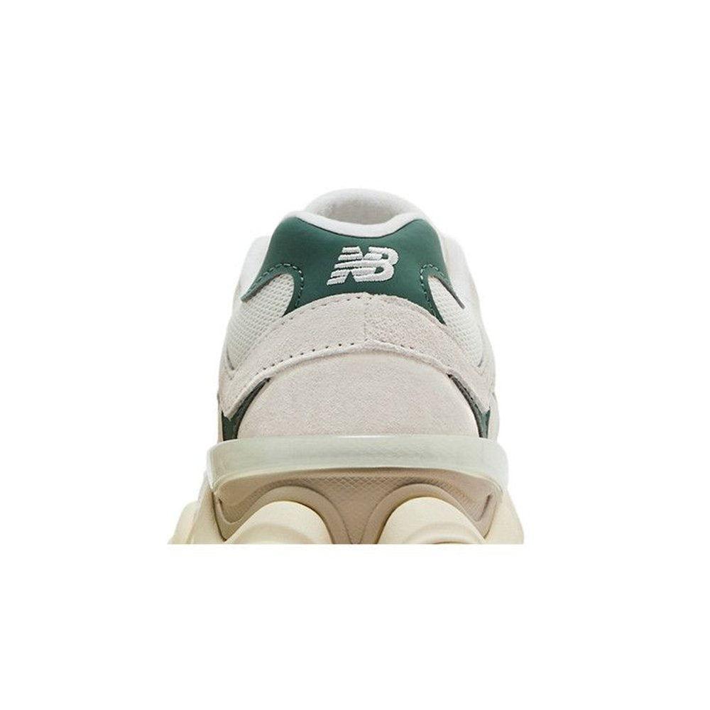 New Balance 9060 Linen Dark Juniper – detail materiálu | Purekickz