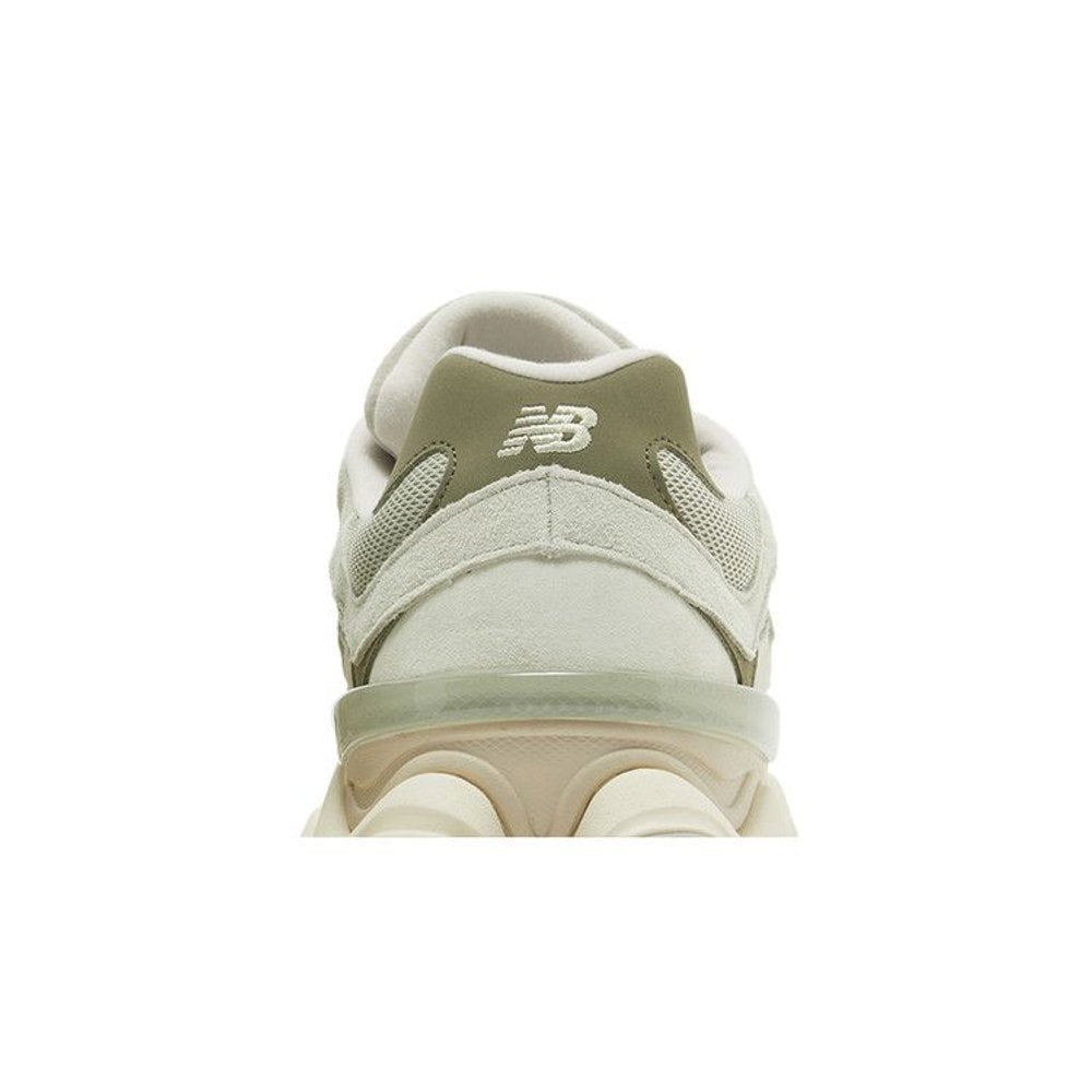 New Balance 9060 'Olivine' – detail materiálu | Purekickz