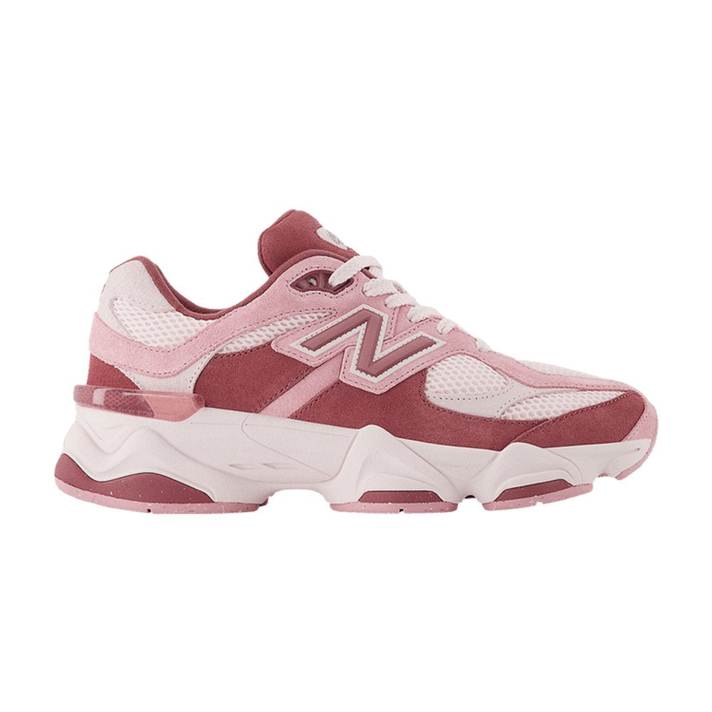 New Balance 9060 Pink Granite Washed Burgundy (GS) – hlavní pohled | Purekickz