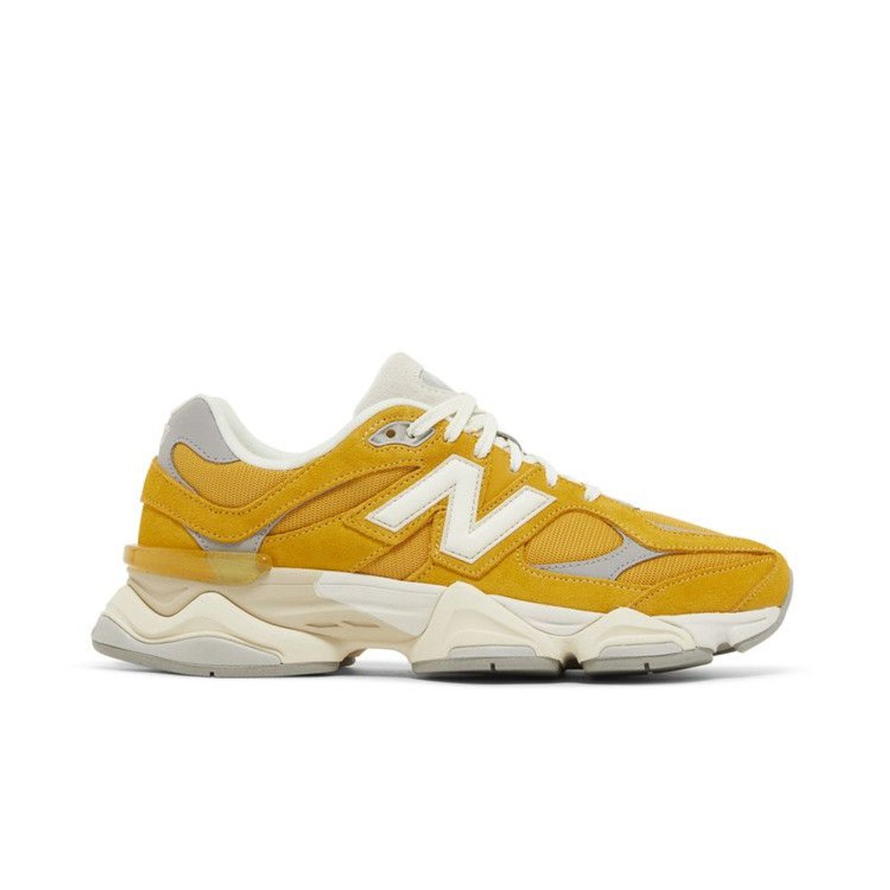 New Balance 9060 Varsity Gold – boční pohled | Purekickz