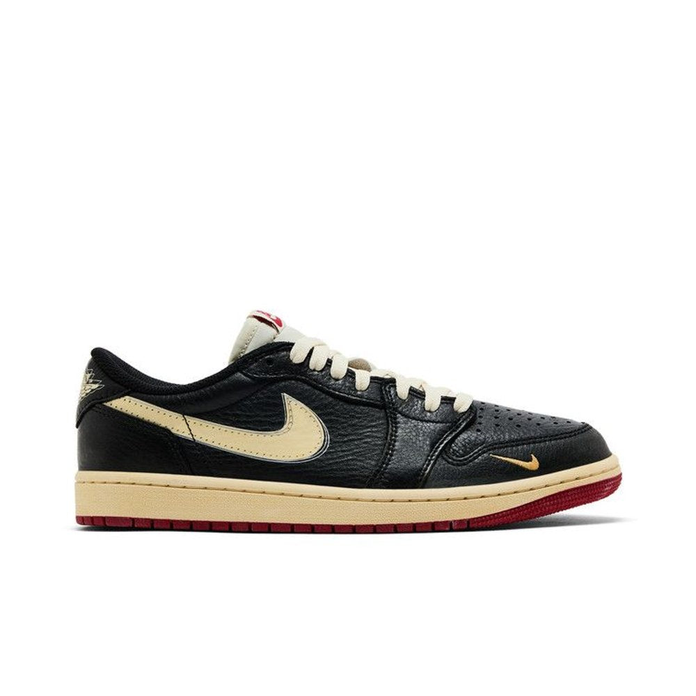 Nigel Sylvester x Air Jordan 1 Low OG 'Better With Time' – boční pohled | Purekickz