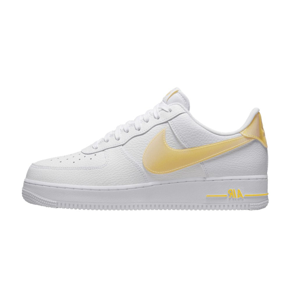 Nike Air Force 1 '07 'Jumbo Swoosh - White Vivid Sulfur' – hlavní pohled | Purekickz