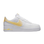 Nike Air Force 1 '07 'Jumbo Swoosh - White Vivid Sulfur' – boční pohled | Purekickz