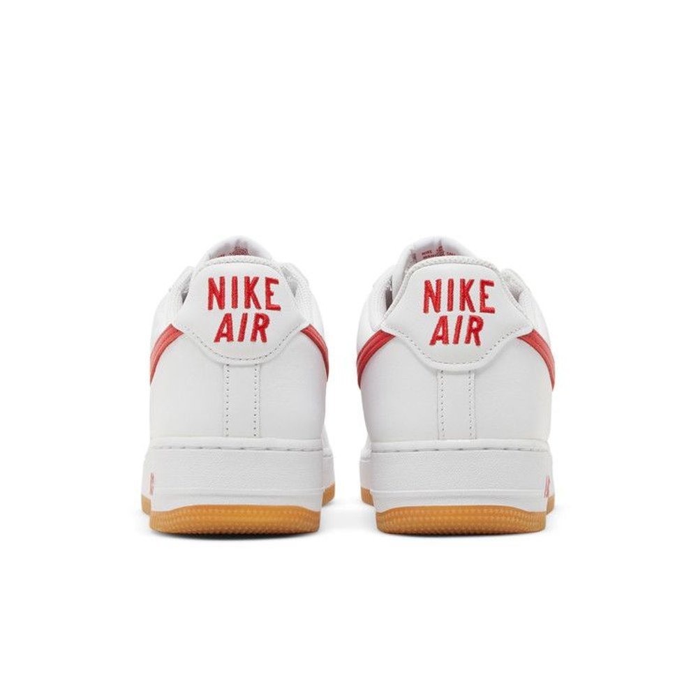 Nike Air Force 1 '07 Low Color of the Month University Red Gum – podrážka | Purekickz