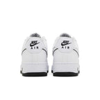 Nike Air Force 1 '07 Low White Black Outline Swoosh – podrážka | Purekickz