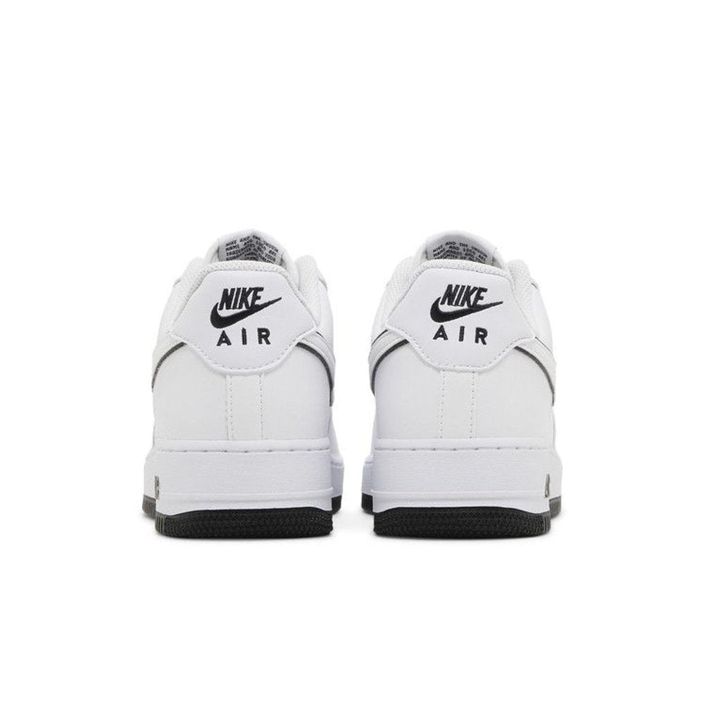 Nike Air Force 1 '07 Low White Black Outline Swoosh – podrážka | Purekickz