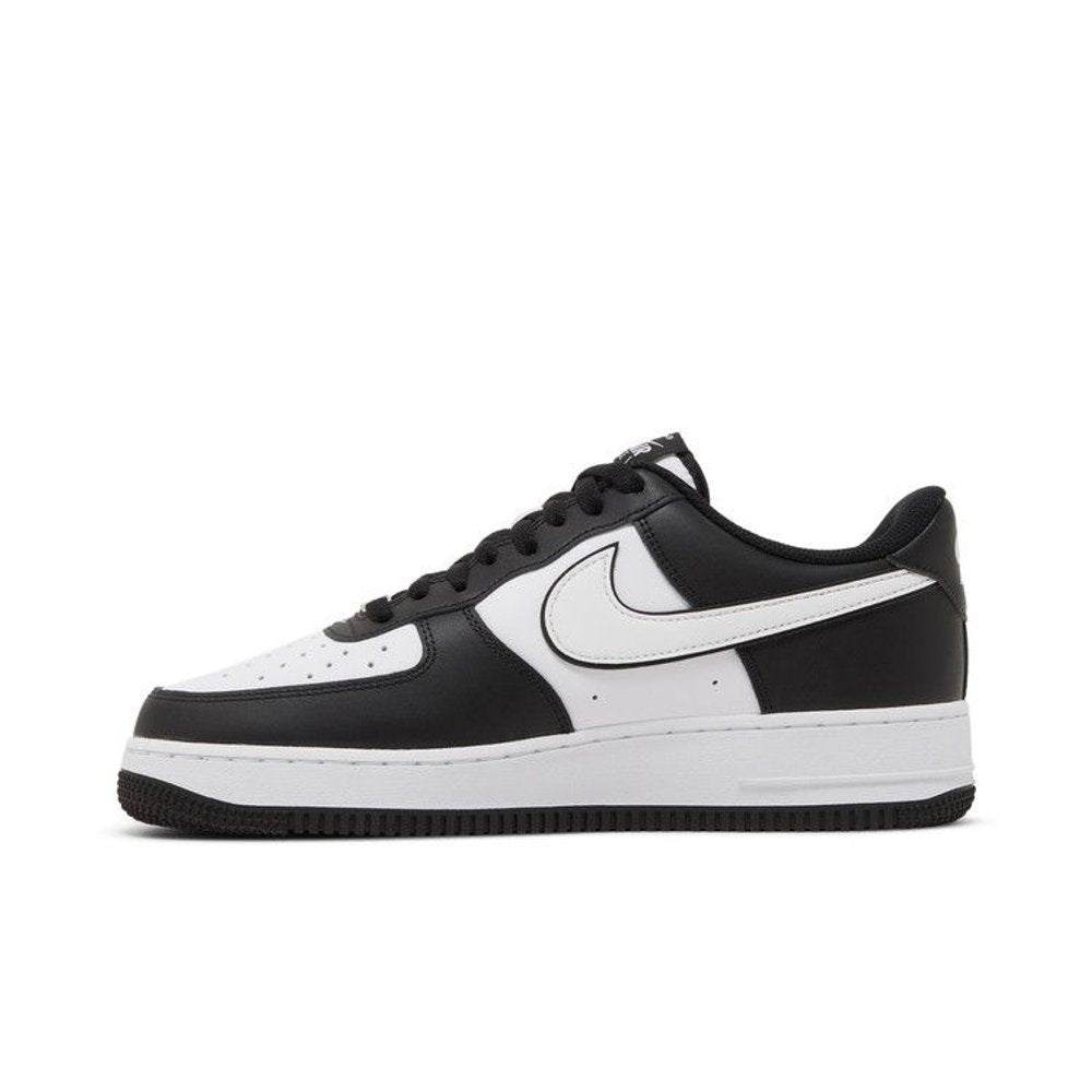 Nike Air Force 1 '07 Low White Swoosh Panda – hlavní pohled | Purekickz