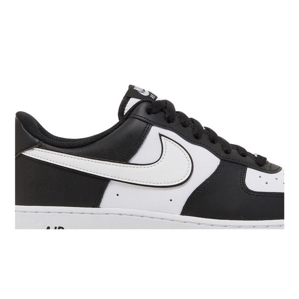 Nike Air Force 1 '07 Low White Swoosh Panda – detail | Purekickz
