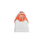 Nike Air Force 1 '07 Rush Orange Paisley – detail materiálu | Purekickz