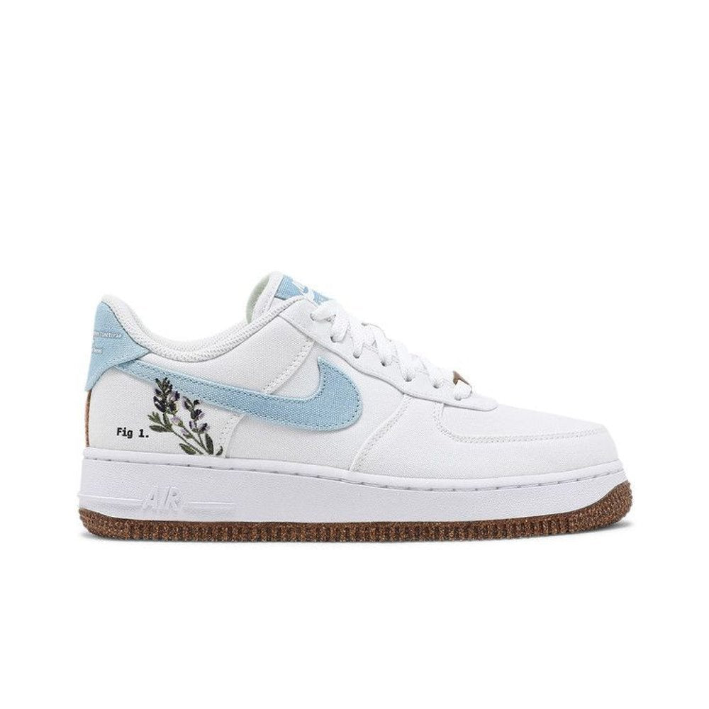 Nike Air Force 1 '07 SE Indigo – boční pohled | Purekickz