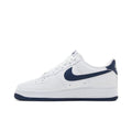 Nike Air Force 1 '07 White Midnight Navy (2024) – hlavní pohled | Purekickz