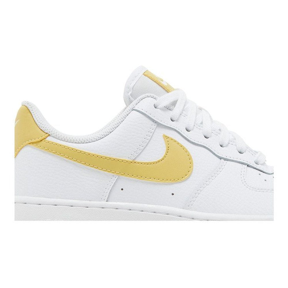 Nike Air Force 1 '07 White Saturn Gold White White (W) – detail | Purekickz