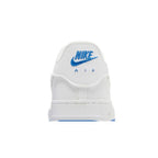 Nike Air Force 1/1 White Royal Blue (GS) – detail materiálu | Purekickz
