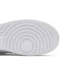 Nike Air Force 1 Black Swoosh – pohled shora | Purekickz