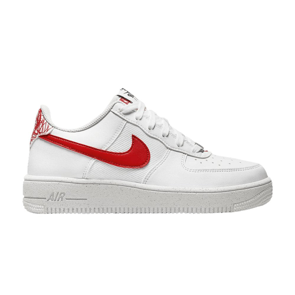 Nike Air Force 1 Crater Next Nature White Habanero Red (GS) – boční pohled | Purekickz