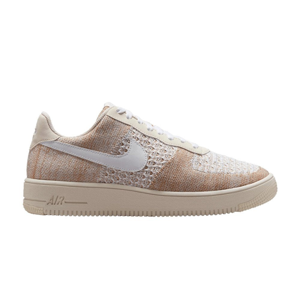 Nike Air Force 1 Flyknit 2.0 Light Bone – boční pohled | Purekickz