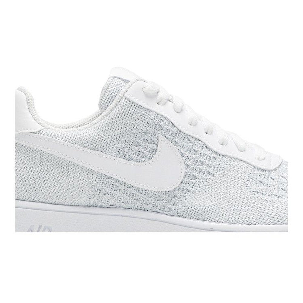 Nike Air Force 1 Flyknit 2 White Pure Platinum – detail | Purekickz