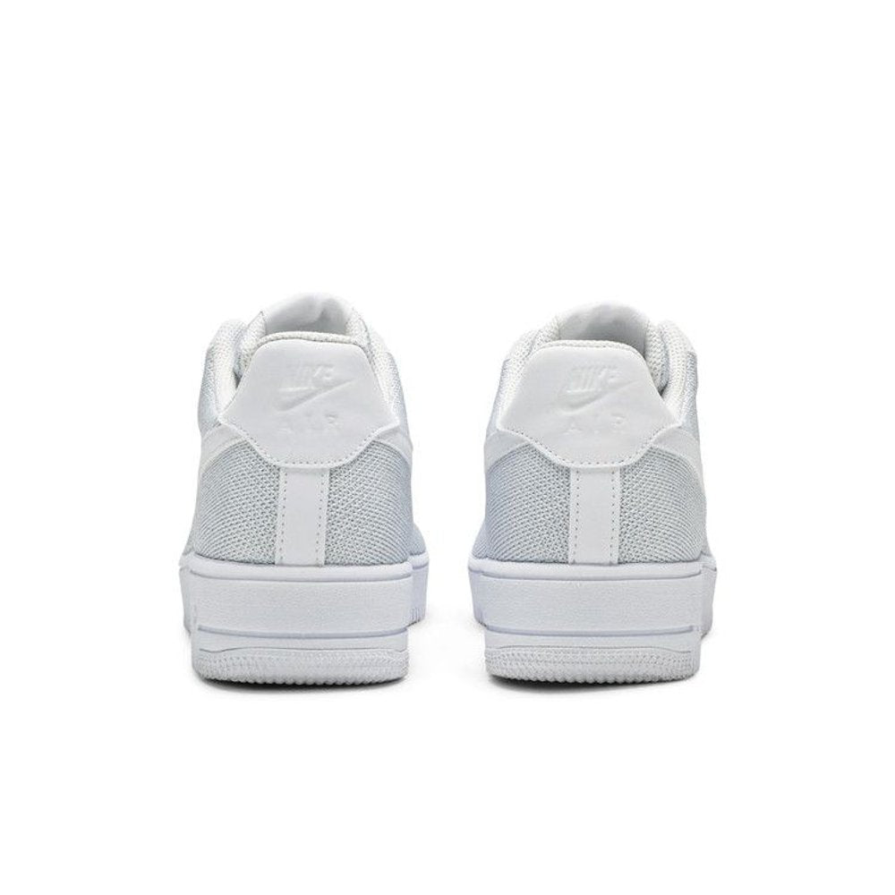 Nike Air Force 1 Flyknit 2 White Pure Platinum – podrážka | Purekickz