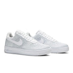 Nike Air Force 1 Flyknit 2 White Pure Platinum – lifestyle foto | Purekickz