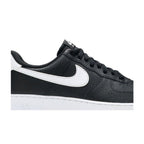 Nike Air Force 1 Low '07 Black White Pebbled Leather – detail | Purekickz