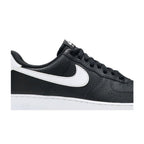 Nike Air Force 1 Low '07 Black White Pebbled Leather – detail | Purekickz