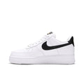 Nike Air Force 1 Low '07 Essential White Black Gold Mini Swoosh (W)