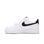 Nike Air Force 1 Low '07 Essential White Black Gold Mini Swoosh (W)