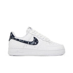 Nike Air Force 1 Low '07 Essential White Black Paisley (W) – boční pohled | Purekickz