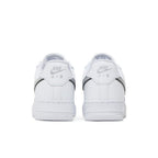Nike Air Force 1 Low '07 Essential White Metallic Silver Black (W) – podrážka | Purekickz