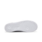Nike Air Force 1 Low '07 FM Cut Out Swoosh White Black – zadní pohled | Purekickz