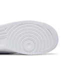 Nike Air Force 1 Low '07 FM Cut Out Swoosh White Black – pohled shora | Purekickz