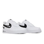 Nike Air Force 1 Low '07 FM Cut Out Swoosh White Black – lifestyle foto | Purekickz