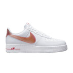 Nike Air Force 1 Low '07 Jumbo Swoosh White University Red – boční pohled | Purekickz