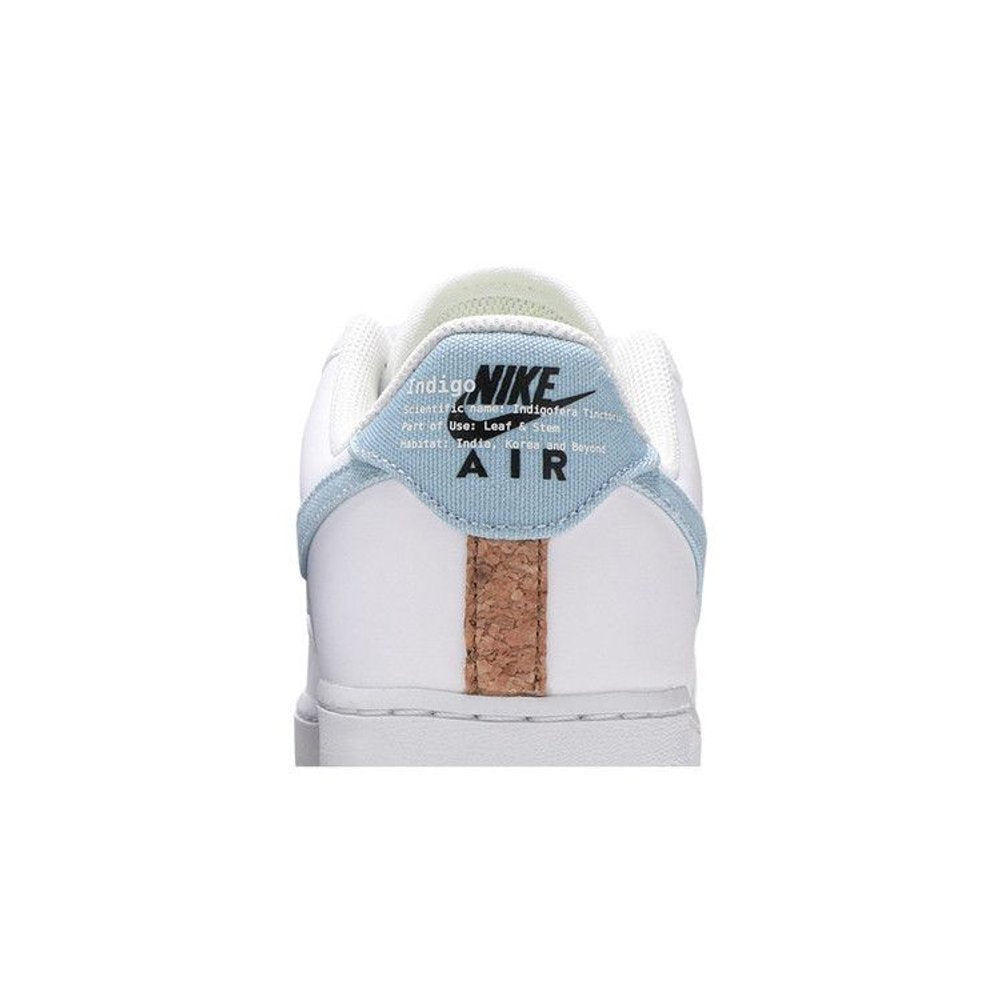 Nike Air Force 1 Low '07 LV8 Indigo – detail materiálu | Purekickz