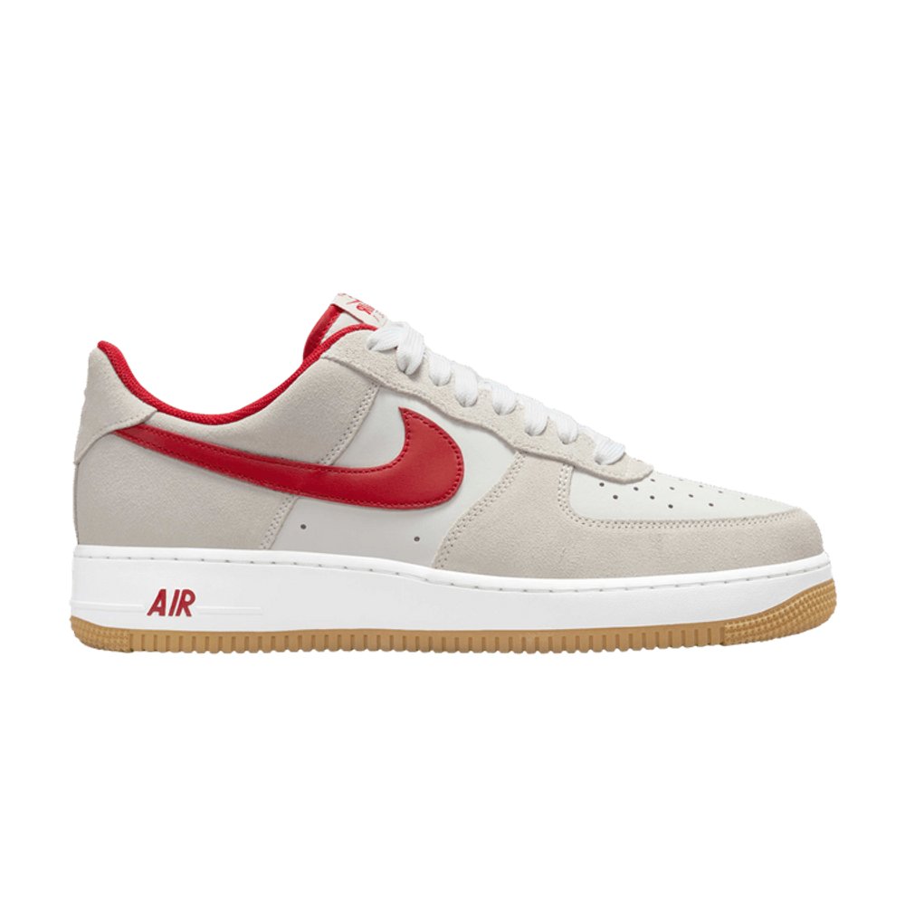 Nike Air Force 1 Low '07 LV8 Summit White Varsity Red Gum