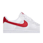 Nike Air Force 1 Low '07 Satin White Varsity Red (W) – detail | Purekickz